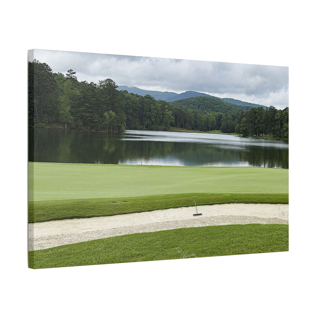 SOMETHING WANTED | North Georgia Mountain Lake Golf Course Canvas