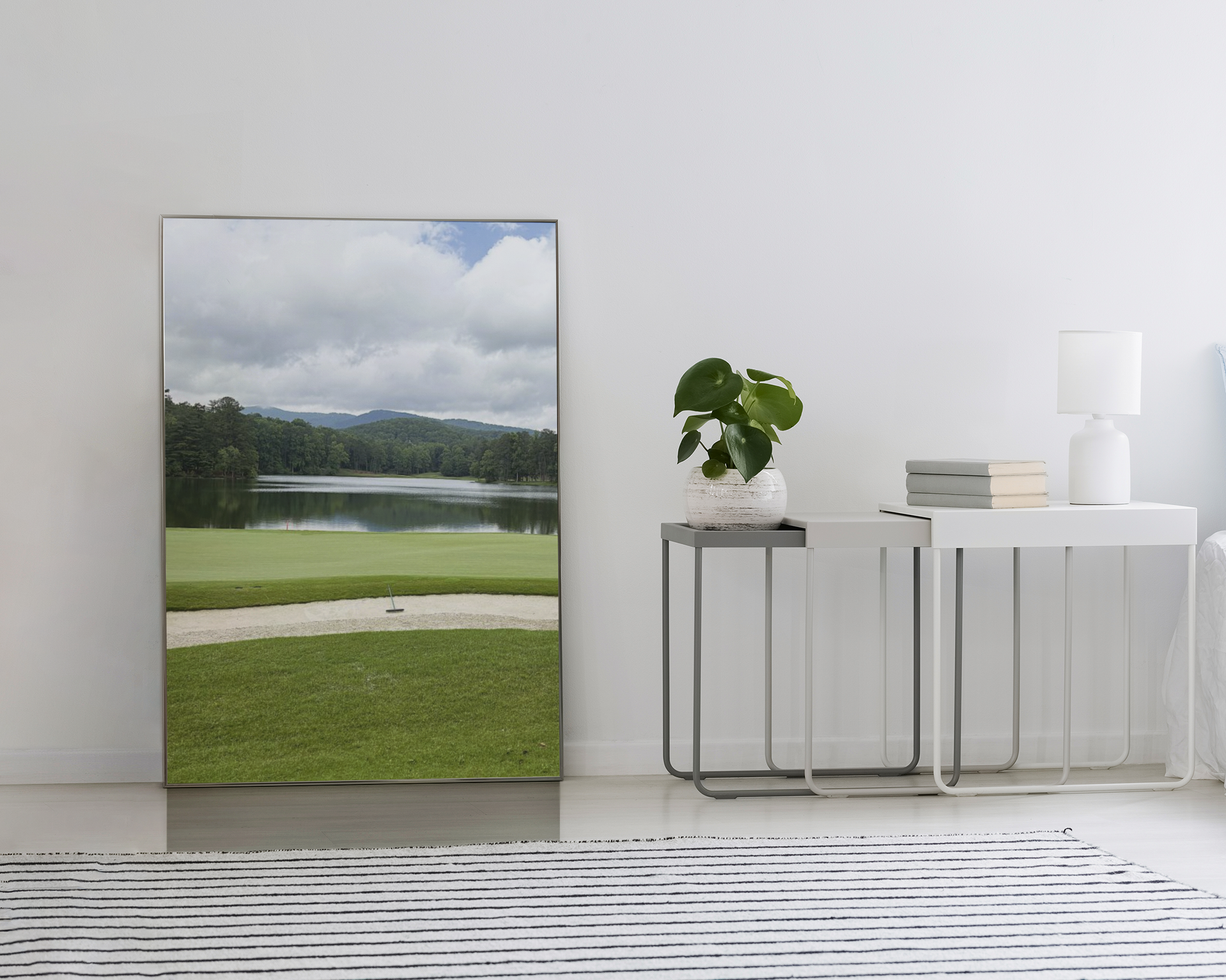 SOMETHING WANTED | North Georgia Mountain Lake Golf Course Canvas
