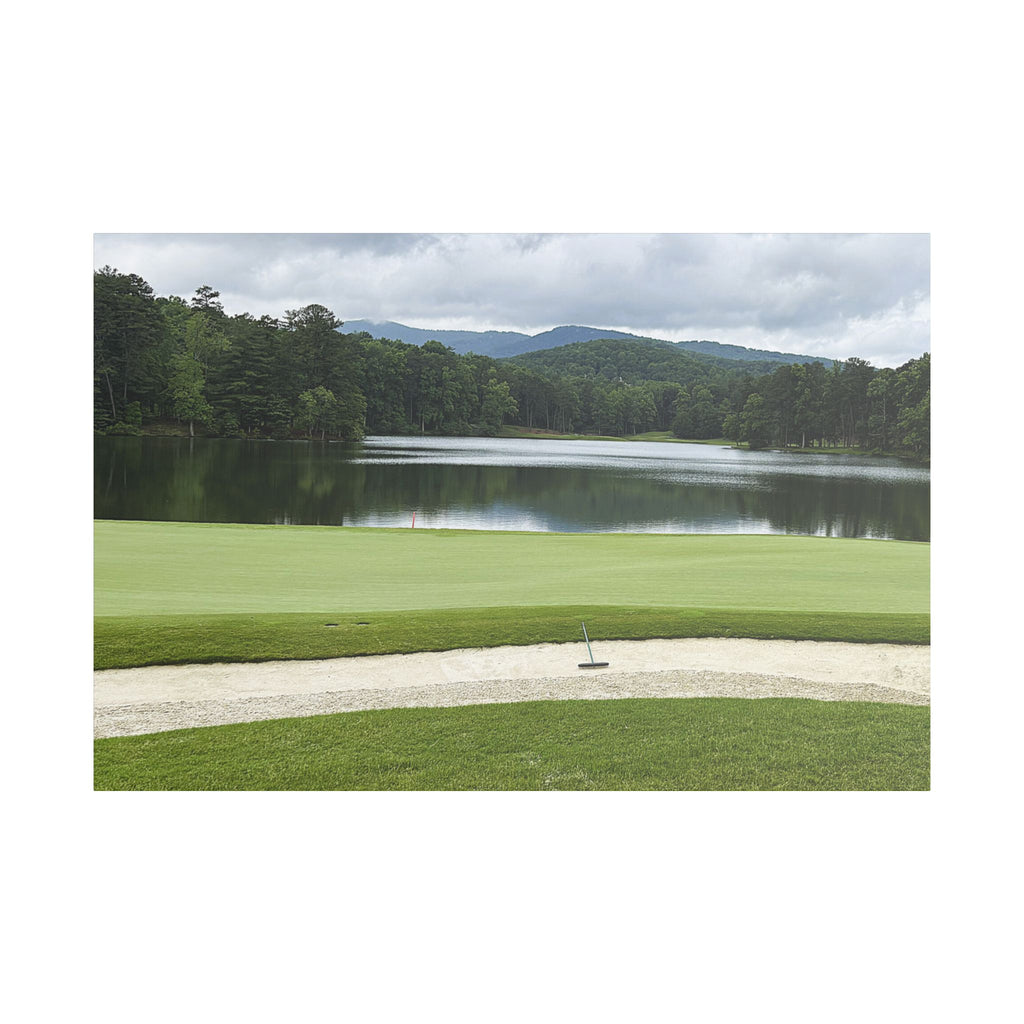SOMETHING WANTED | North Georgia Mountain Lake Golf Course Canvas