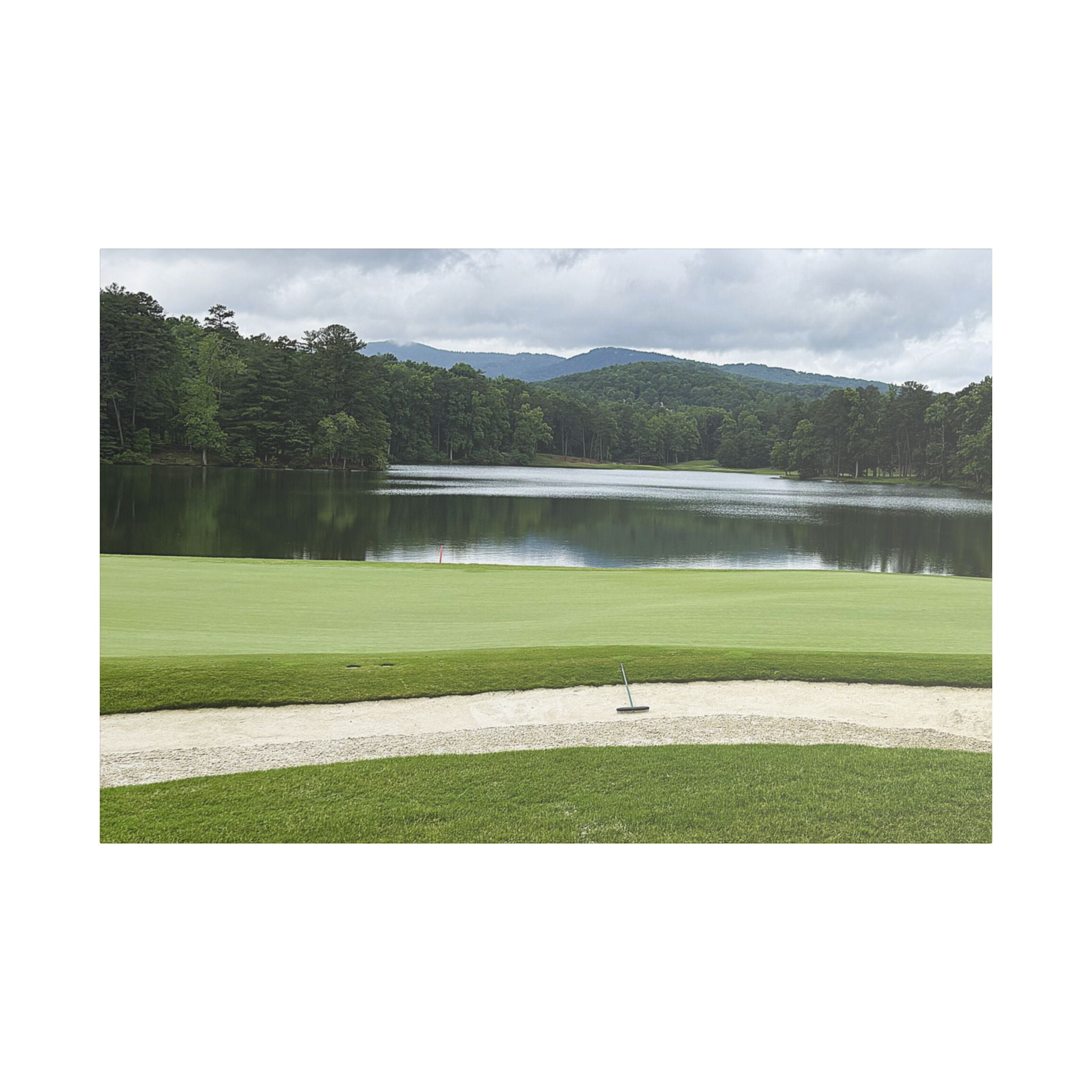 SOMETHING WANTED | North Georgia Mountain Lake Golf Course Canvas