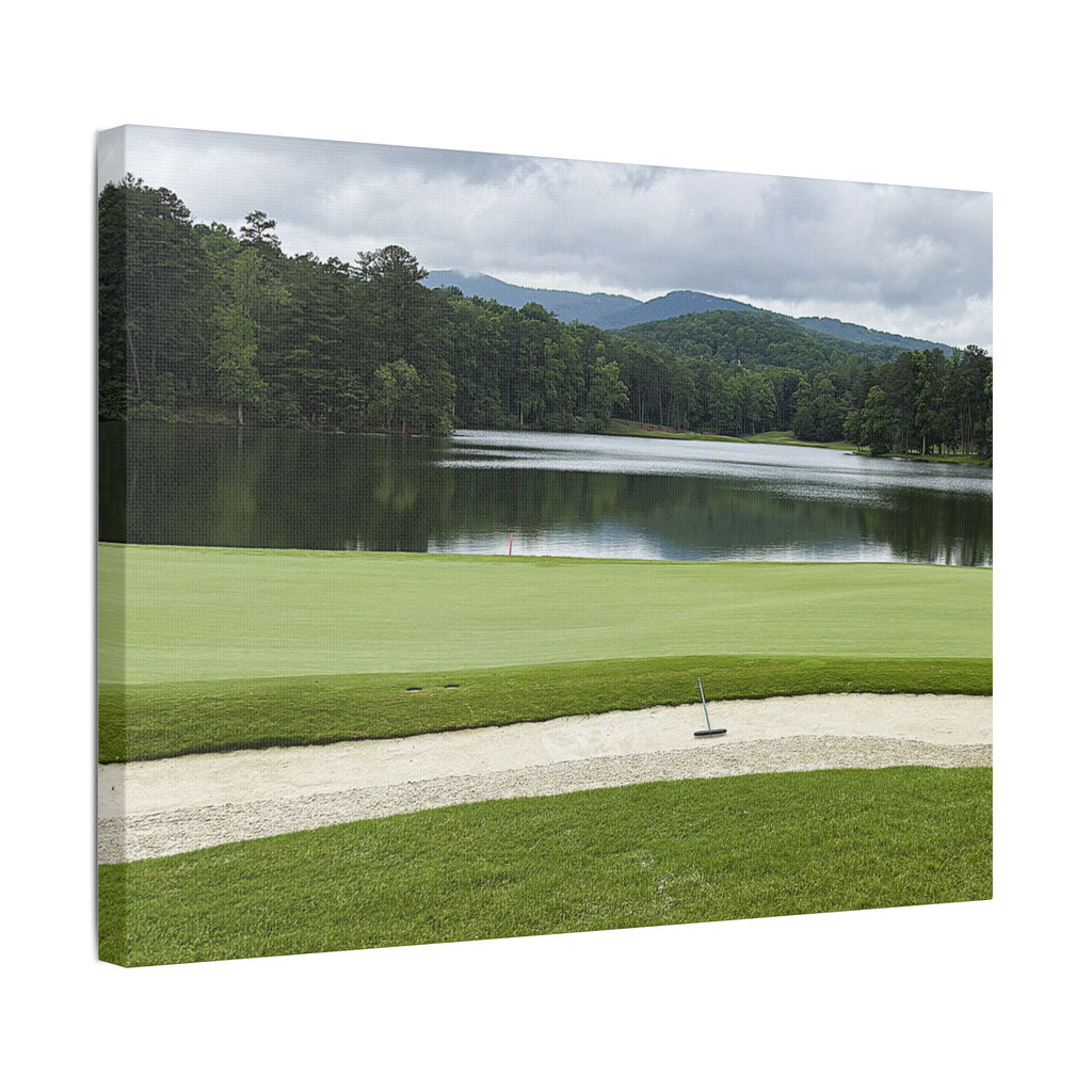 SOMETHING WANTED | North Georgia Mountain Lake Golf Course Canvas